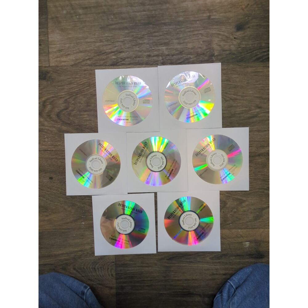 Desperation Road by Michael Farris Smith (2017, Unabridged) Discs Only